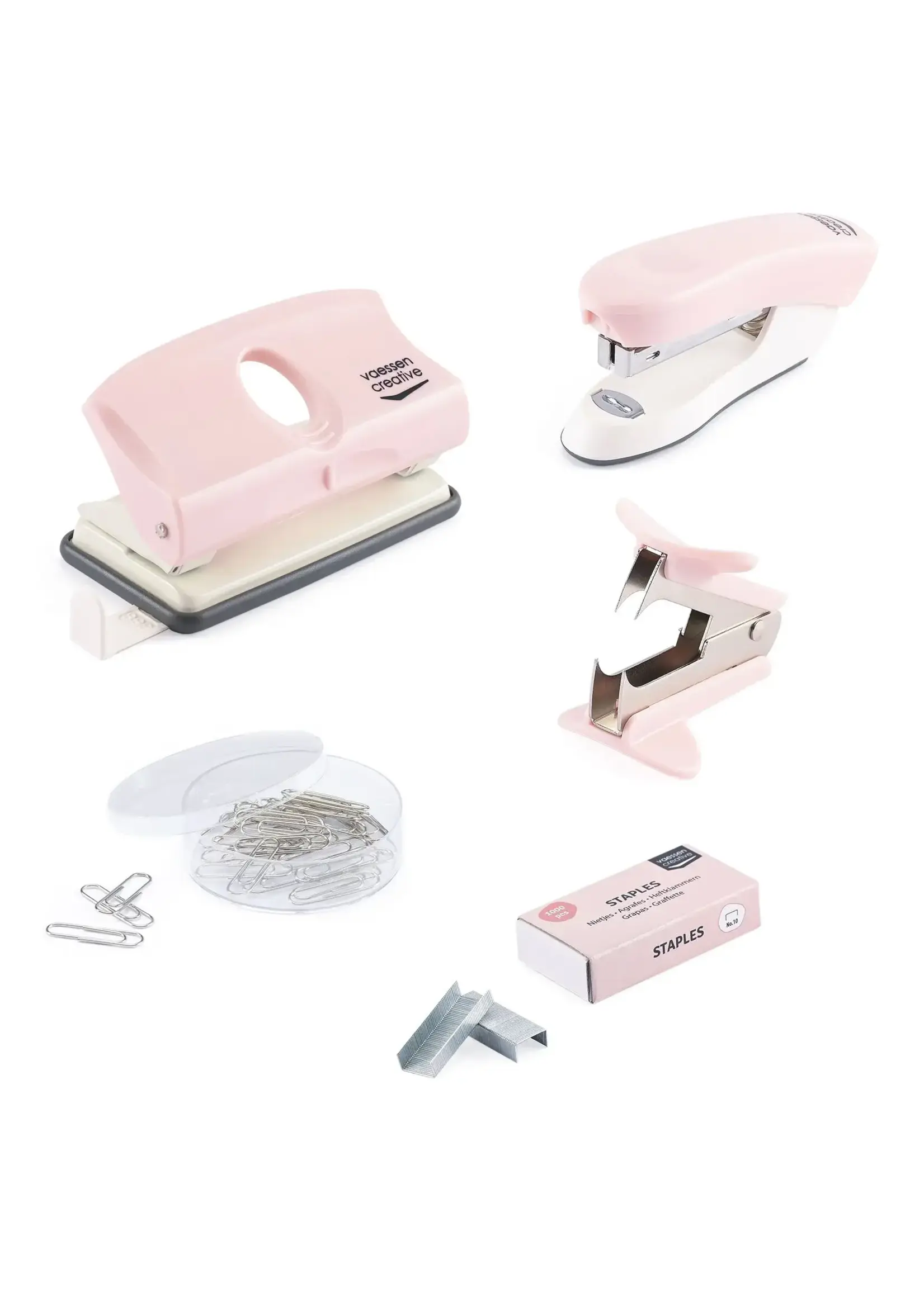 Vaessen Creative • Kantoorartikelen Licht Roze 5stuks Vaessen Creative 1618-103