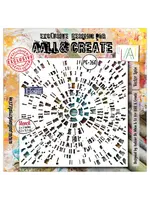 Energy in Orbit 6x6 Inch Stencil Vector Spin (AALL-PC-260)