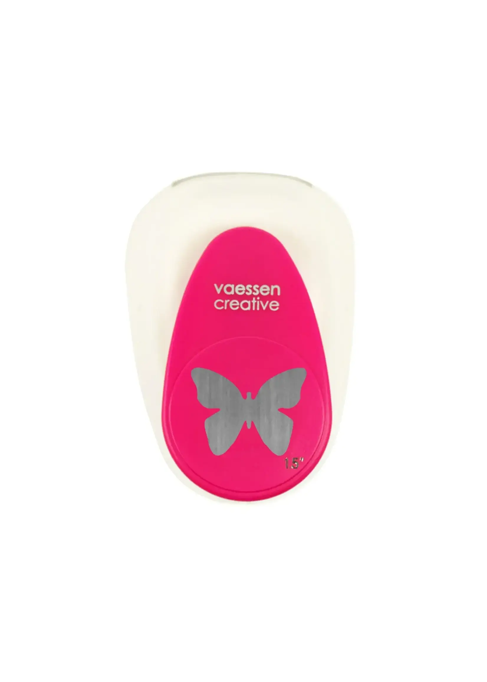 Vaessen Creative • Figuurpons Vlinder Monarch Maxi Vaessen Creative 21440-028 Formaat geponst figuur: 2,5 x 3,4 cm