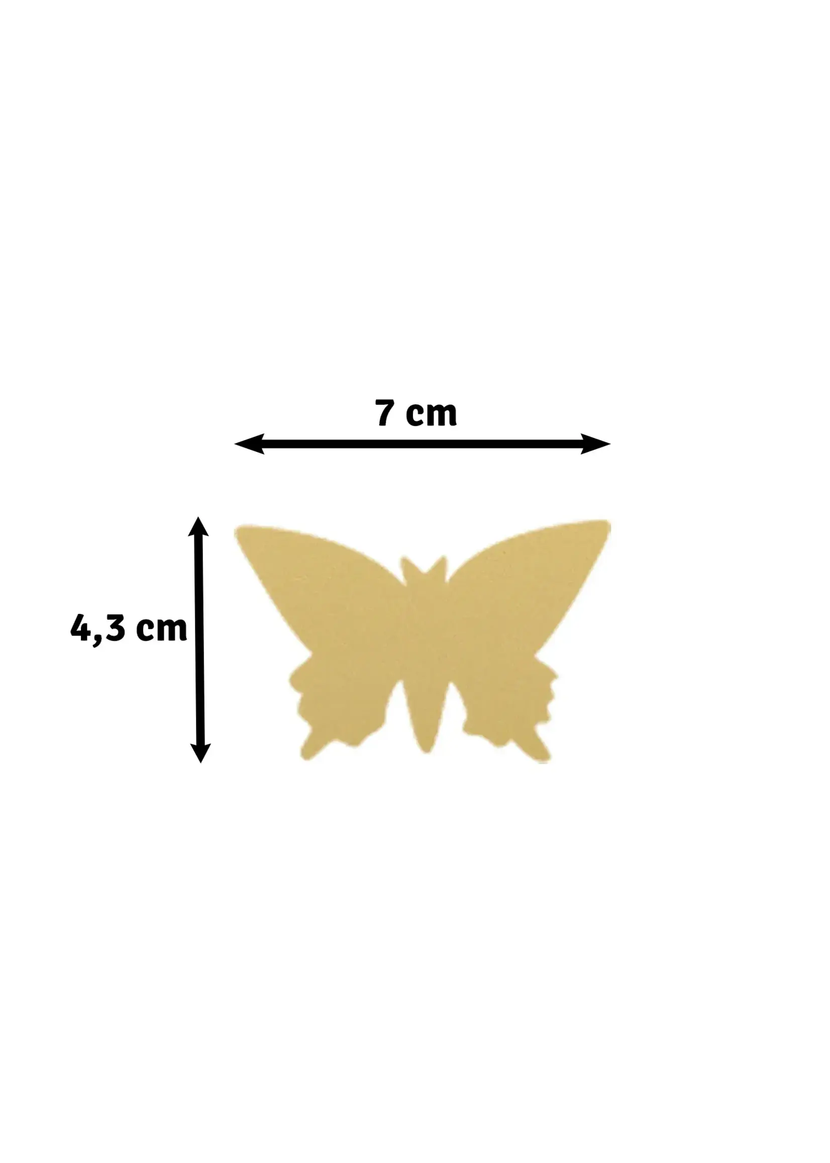 Vaessen Creative • Figuurpons Vlinder Admiral Super Jumbo Vaessen Creative 21439-010