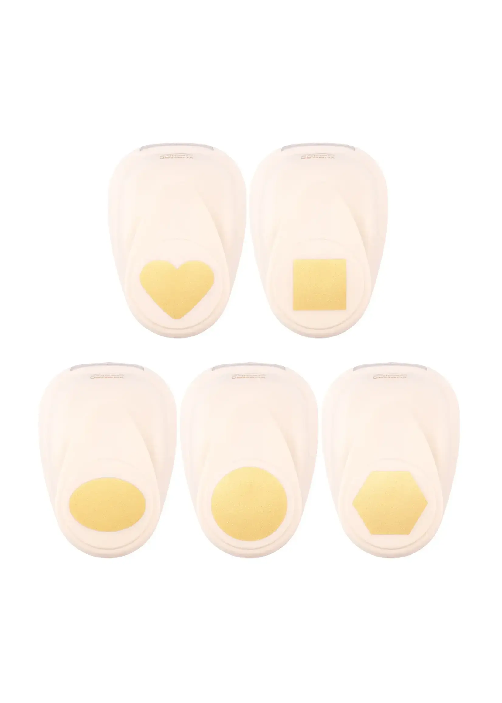 Vaessen Creative • Figuurpons Set Vormen 5st. Vaessen Creative 2137-109