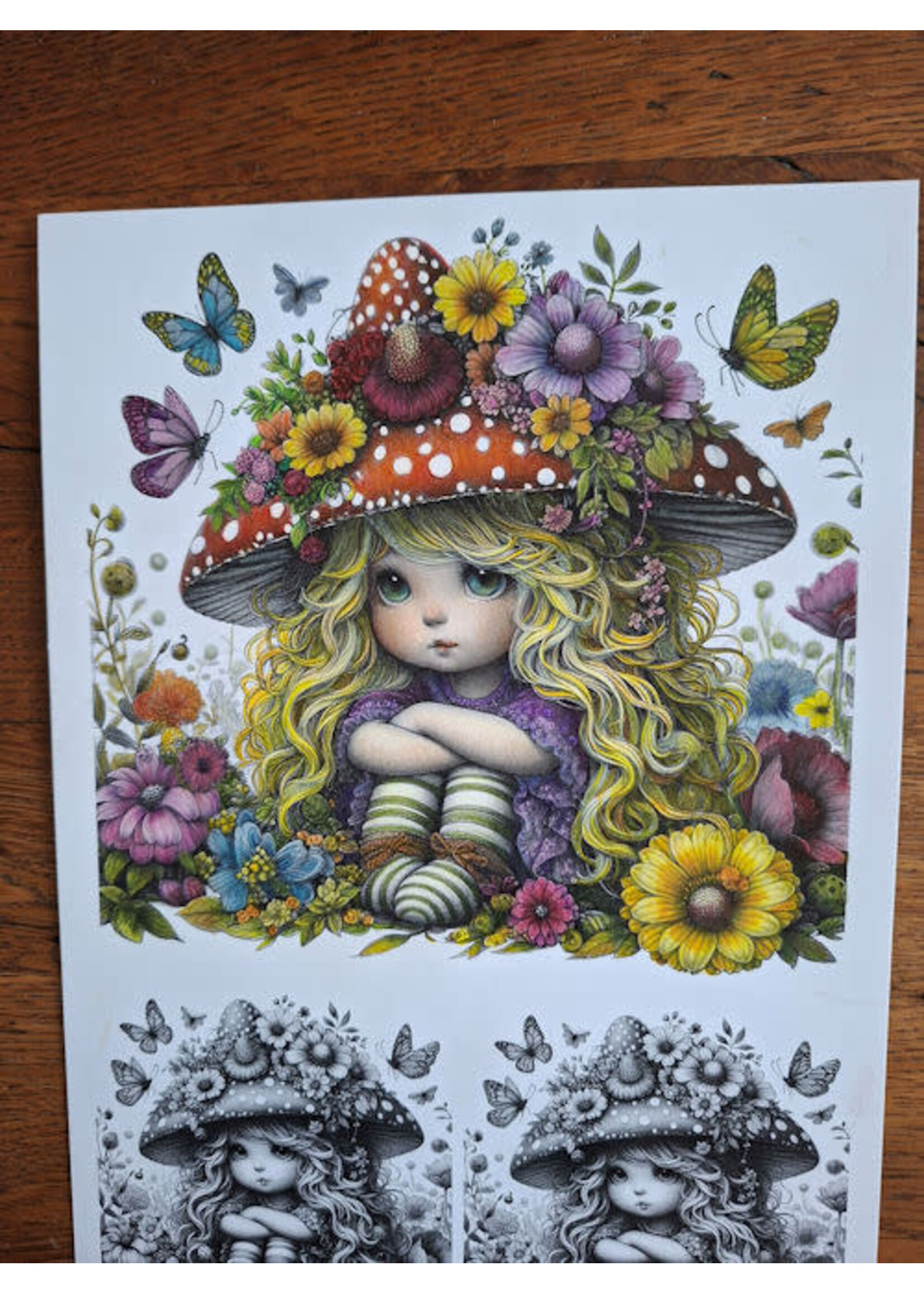 # Fairybells Coloring Pages kleurplaten Set 4 (A4 formaat) voor potloden en alcohol markers verwacht rond 11 maart