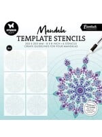 Mandala Template Stencils (6pcs) (SL-ES-MASK399)