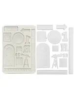 A New Beginning A5 Silicon Mould Telescope (KACMA606)