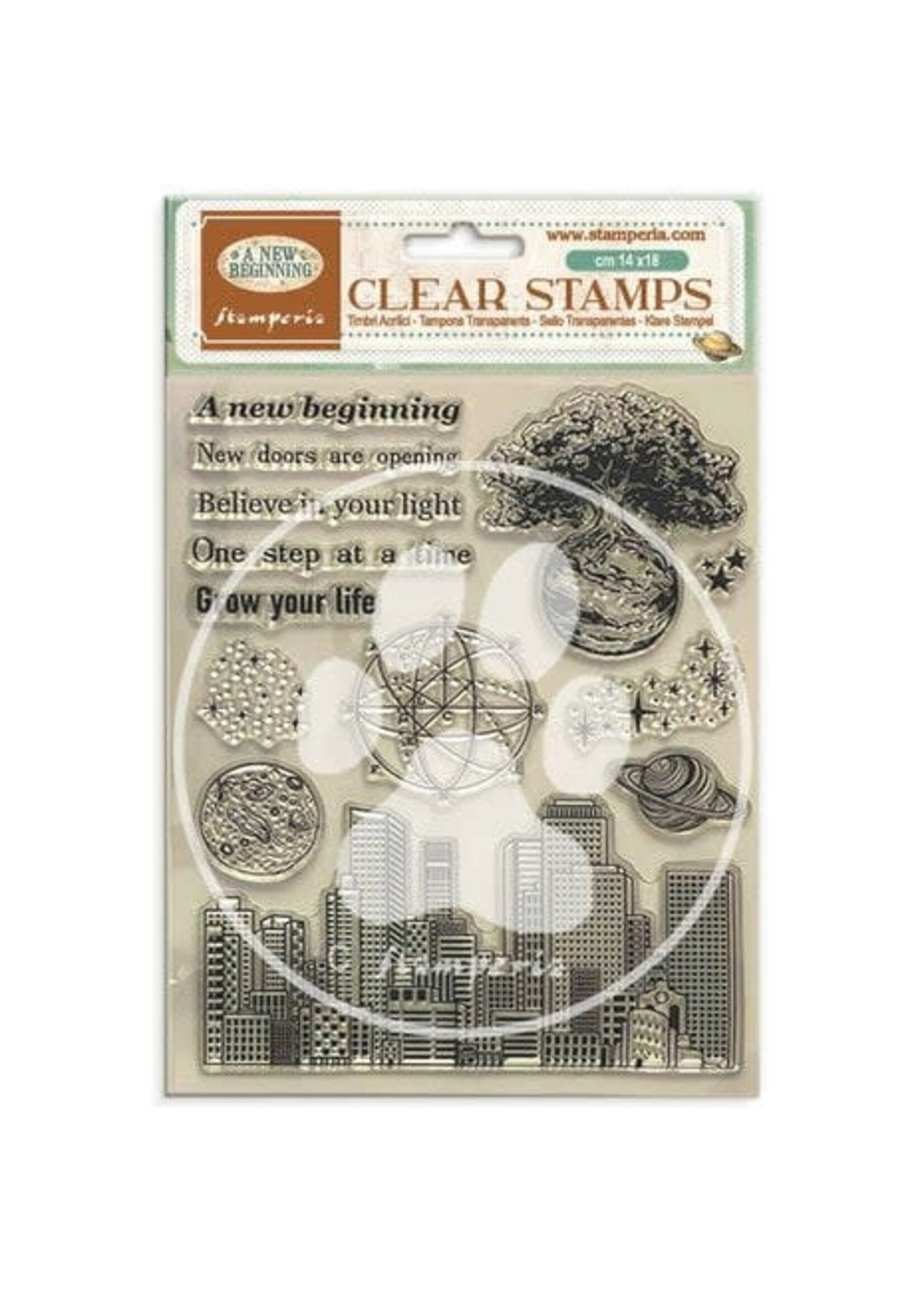 A New Beginning Clear Stamp (WTK238)