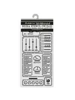 A New Beginning Thick Stencil 12x25cm Control Panel (KSTDL155)