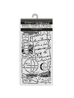 A New Beginning Thick Stencil 12x25cm Notes (KSTDL154)