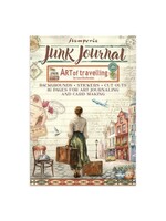 Art of Travelling Junk Journal Stickers, Backgrounds, Cut-Outs (SBJK18)