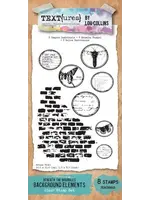 Beneath the Brambles 4x8 Inch Clear Stamp Set Background Elements (TEXCS0002)