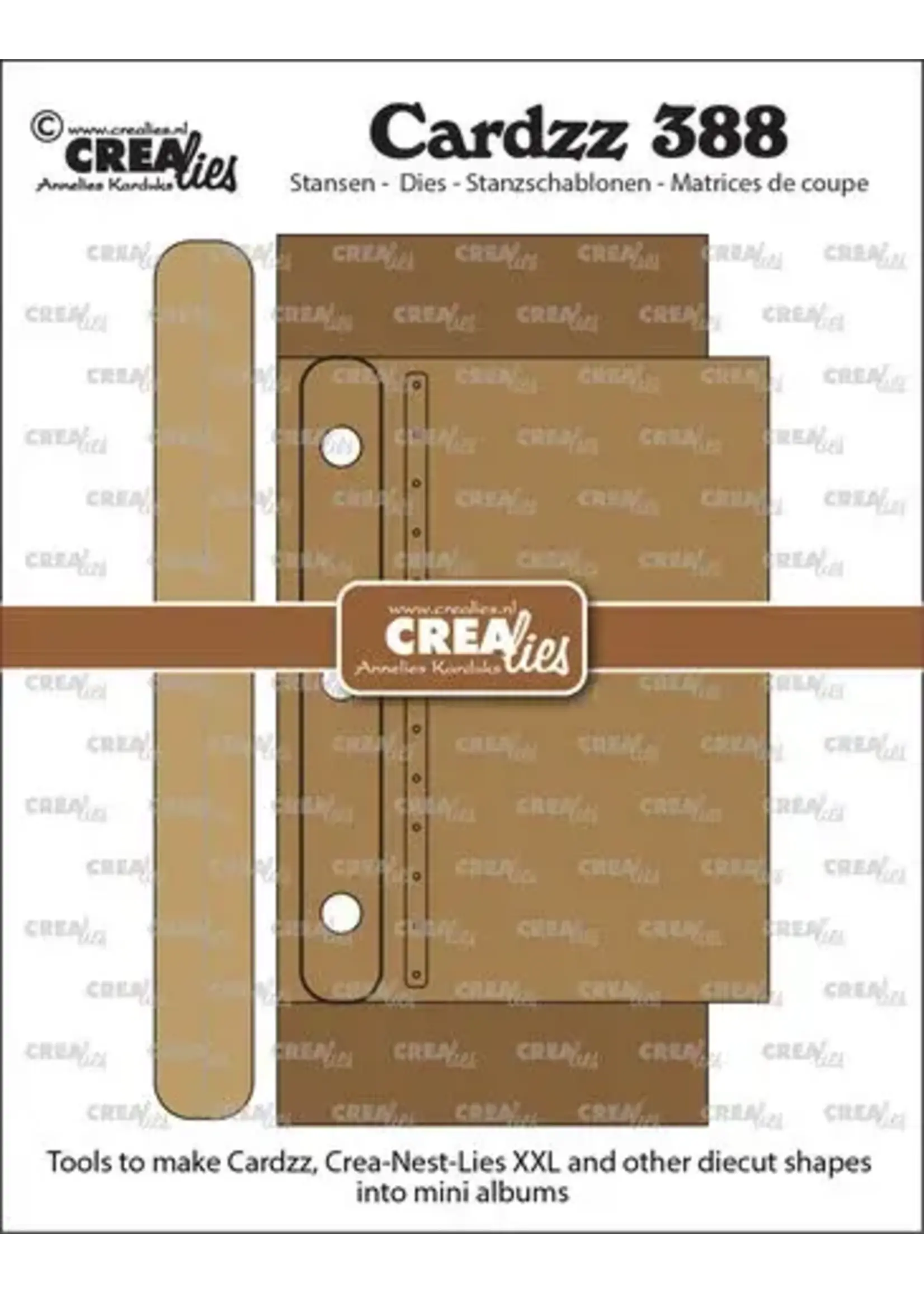 Cardzz Stansen Maak Gestanste Vormen tot Mini Albums (3pcs) (CLCZ388)
