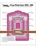 Crea-Nest-Lies XXL Stansen No. 182 Paneel A met Stiklijn (CLNestXXL182)