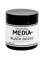 Dina Wakley MEdia Gesso Black 4 fl oz (Jar) (MDM41719)