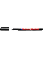 e-142 M Permanent Pen 1mm Black (4-142001)