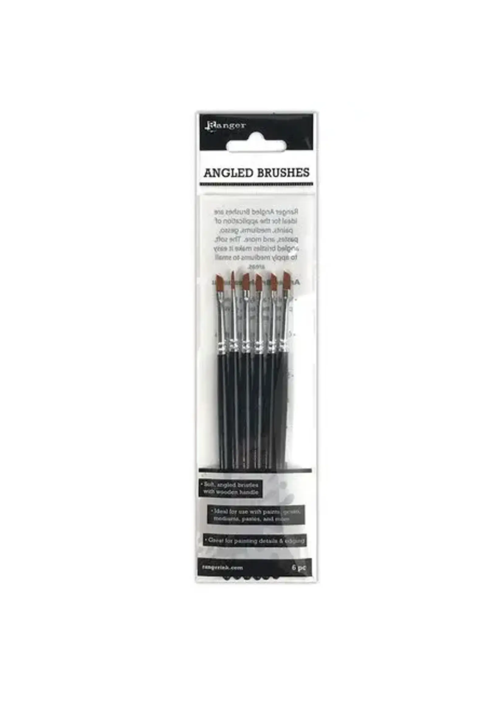Ranger Angled Brushes (6pcs) (BRU80428)