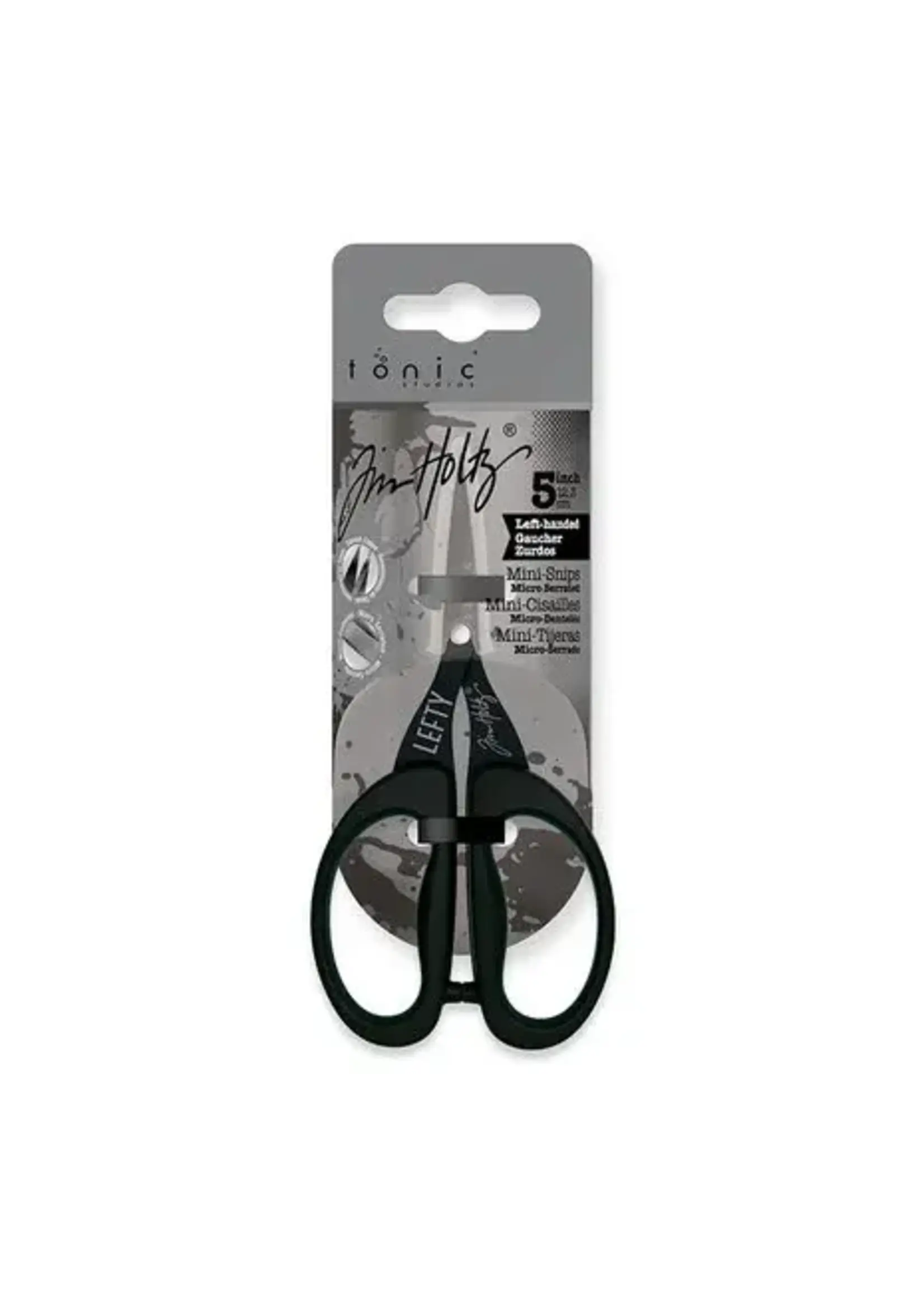 Tim Holtz 5 Inch Mini Snips Left Handed (2785e)