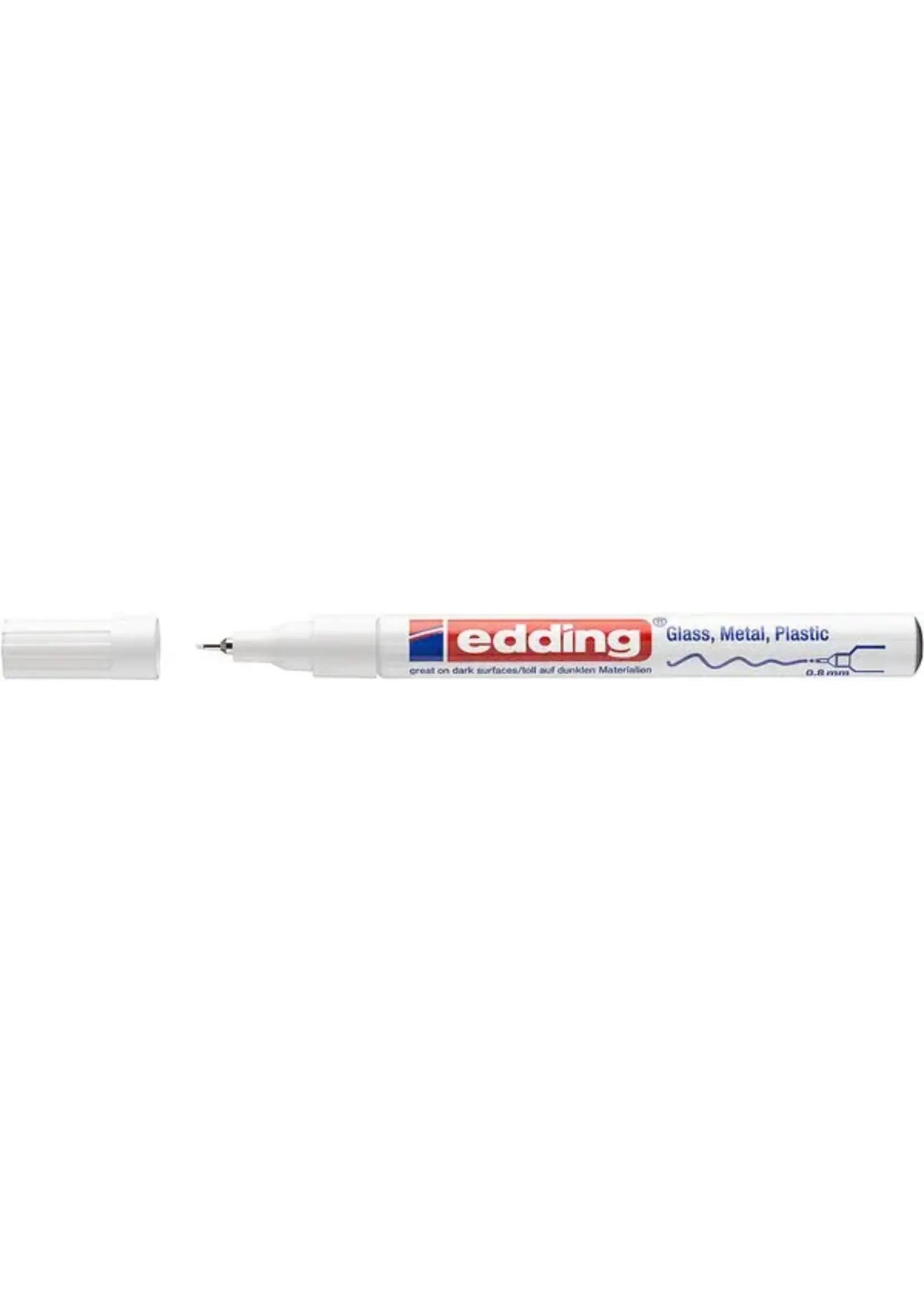 e-780 Gloss Paint Marker White (4-780-9-049)