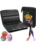 Ohuhu - Dual Nib - Acrylic Marker Pens - Set van 30 in etui  Y30-80601-08