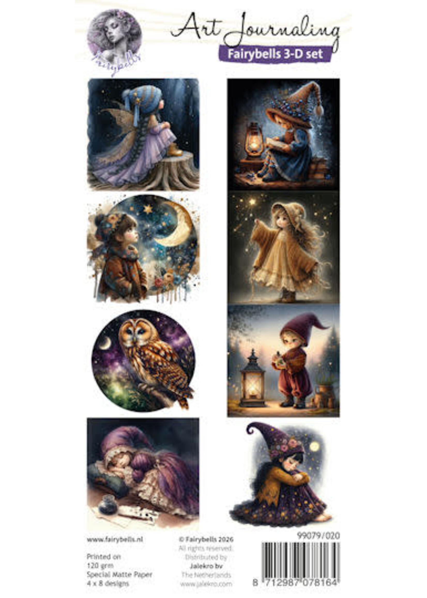 Fairybells 3-D setje Moonlight # uitlevering start 27-3