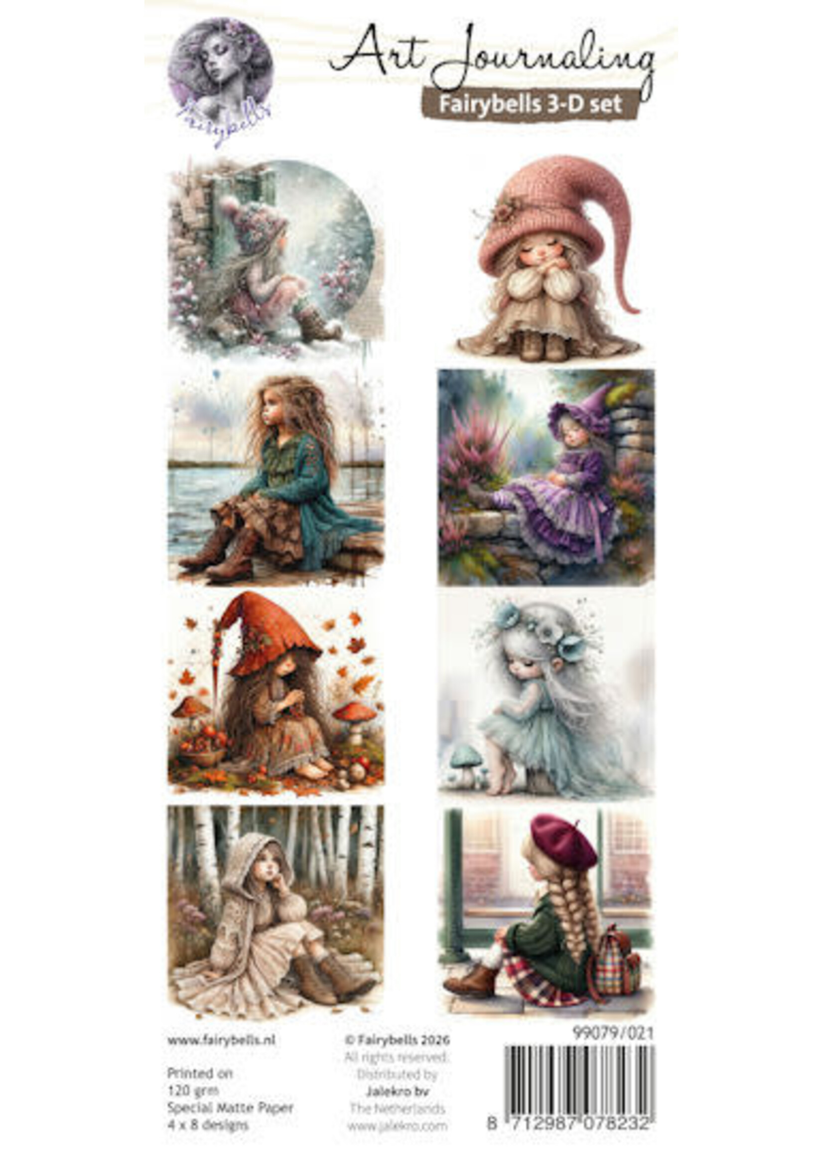 Fairybells 3-D setje Timeless # uitlevering start 27-3