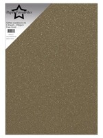 Glitter Cardstock A4 Pale Gold 250gsm (5pcs) (PFSS212)