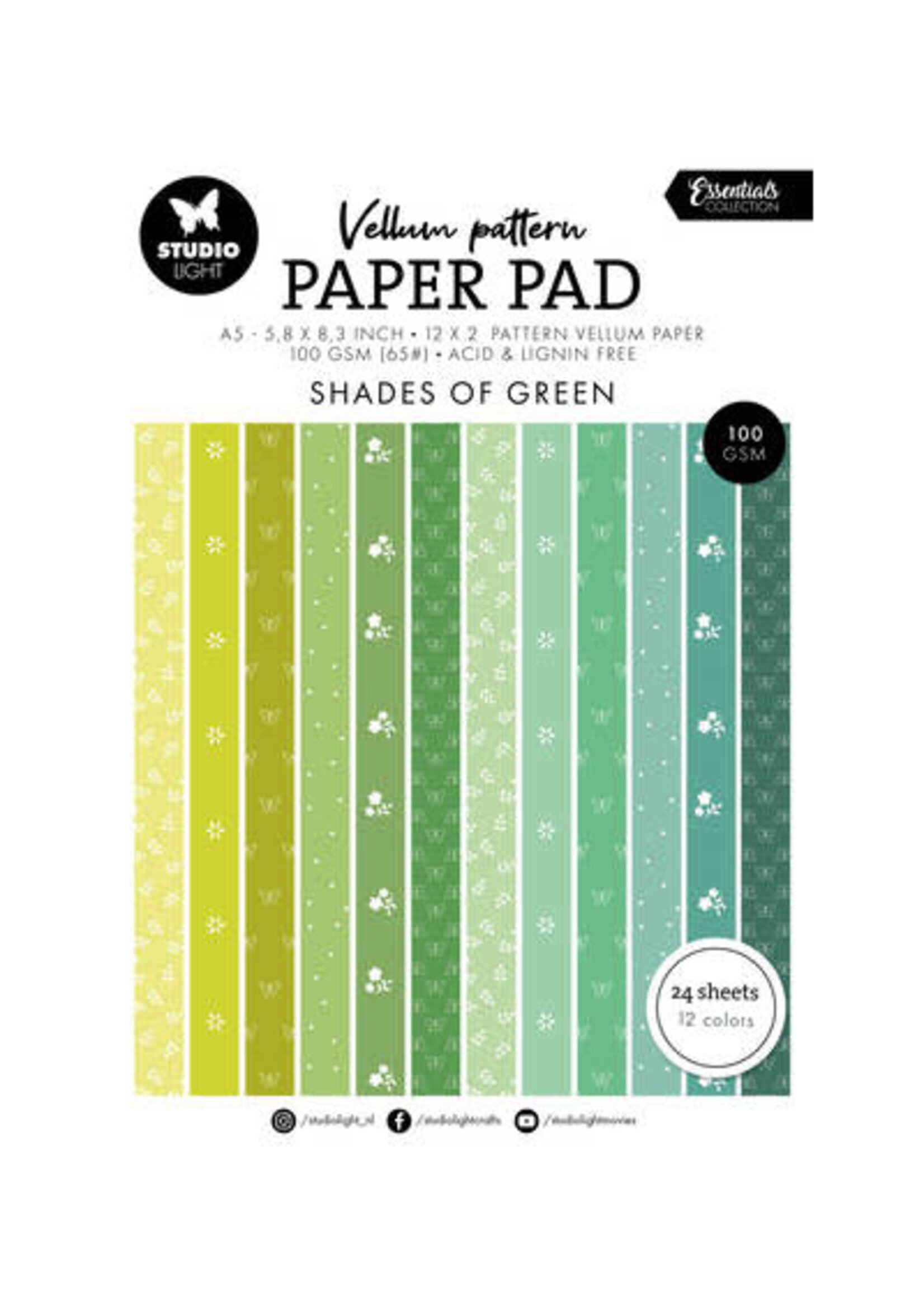 SL-ES-VPPP449 - Spring green print Essentials nr. 449