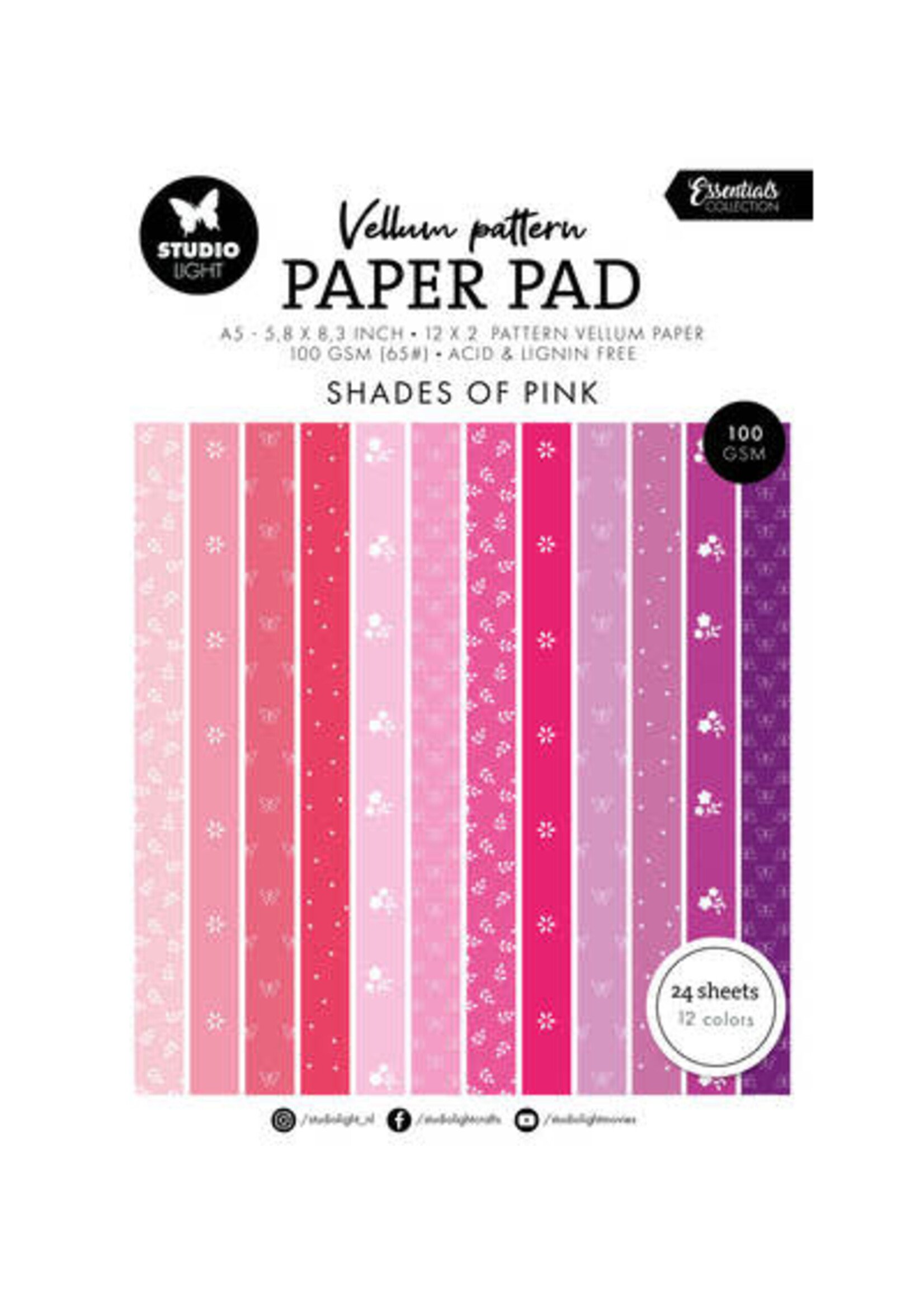 SL-ES-VPPP448 - Spring pink print Essentials nr. 448