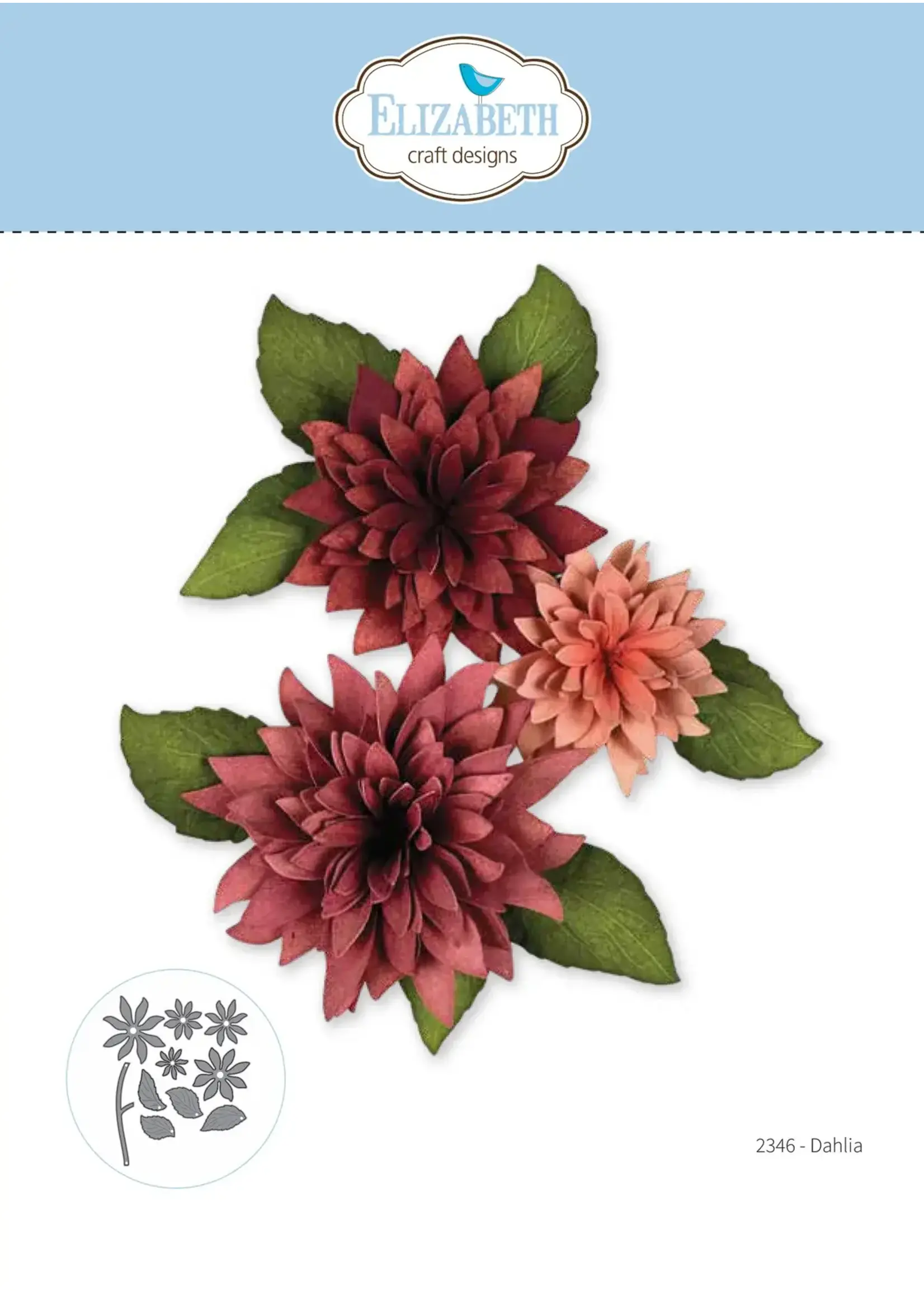 Dahlia Papieren bloemenSKU: 2346