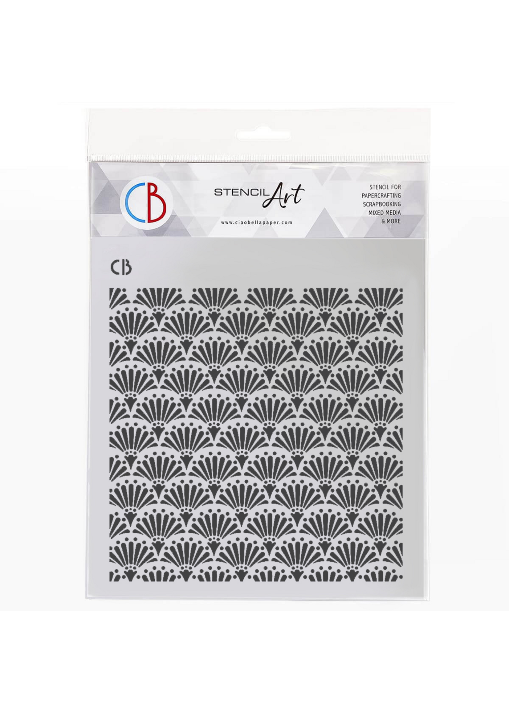 Textuursjabloon 8"x8" Iconisch Patroon