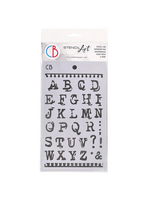 Textuursjabloon 5"x8" Reporter