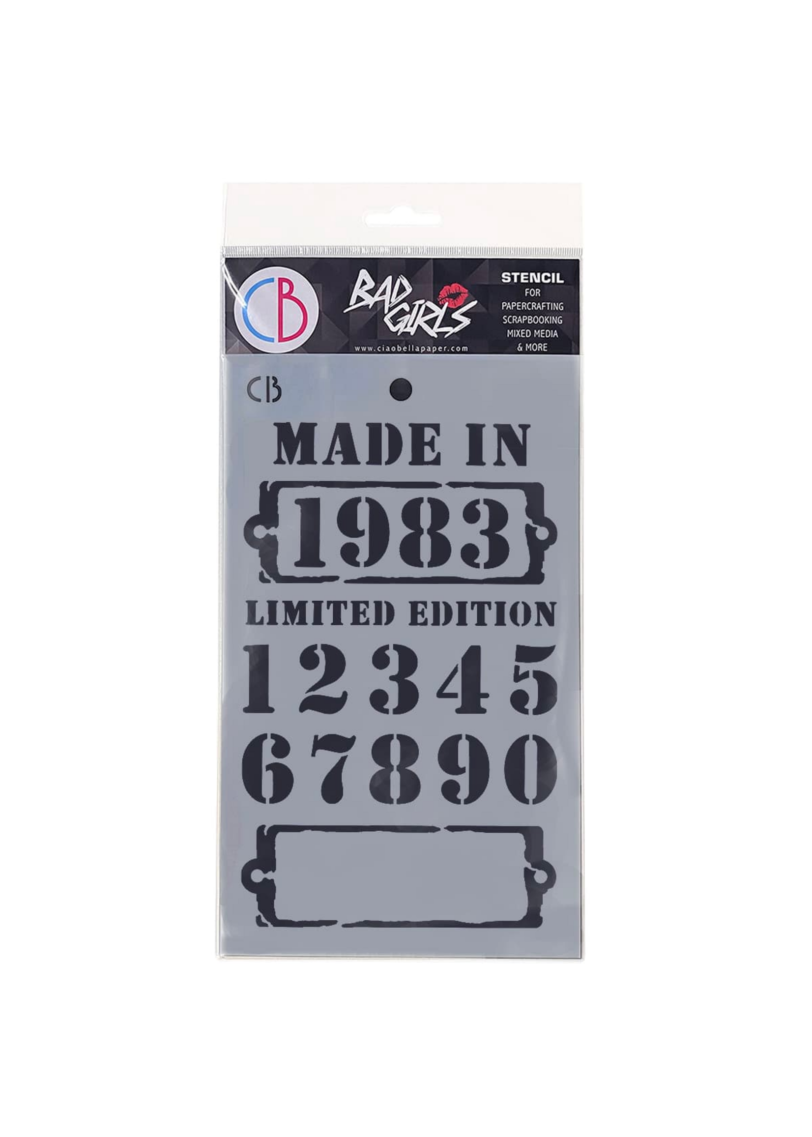 Texture Stencil 5"x8" Limited Edition