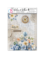 Deluxe Paper & Vellum Dual Pack A4 GEMENGD 6/Pkg Eastern Journey