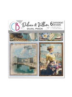 Deluxe Paper & Vellum Dual Pack GEMENGD 6/Pkg Eastern Journey