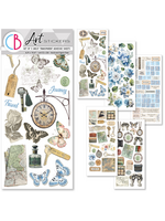 Art Stickers Eastern Journey transparante lijmvellen 5/Pkg