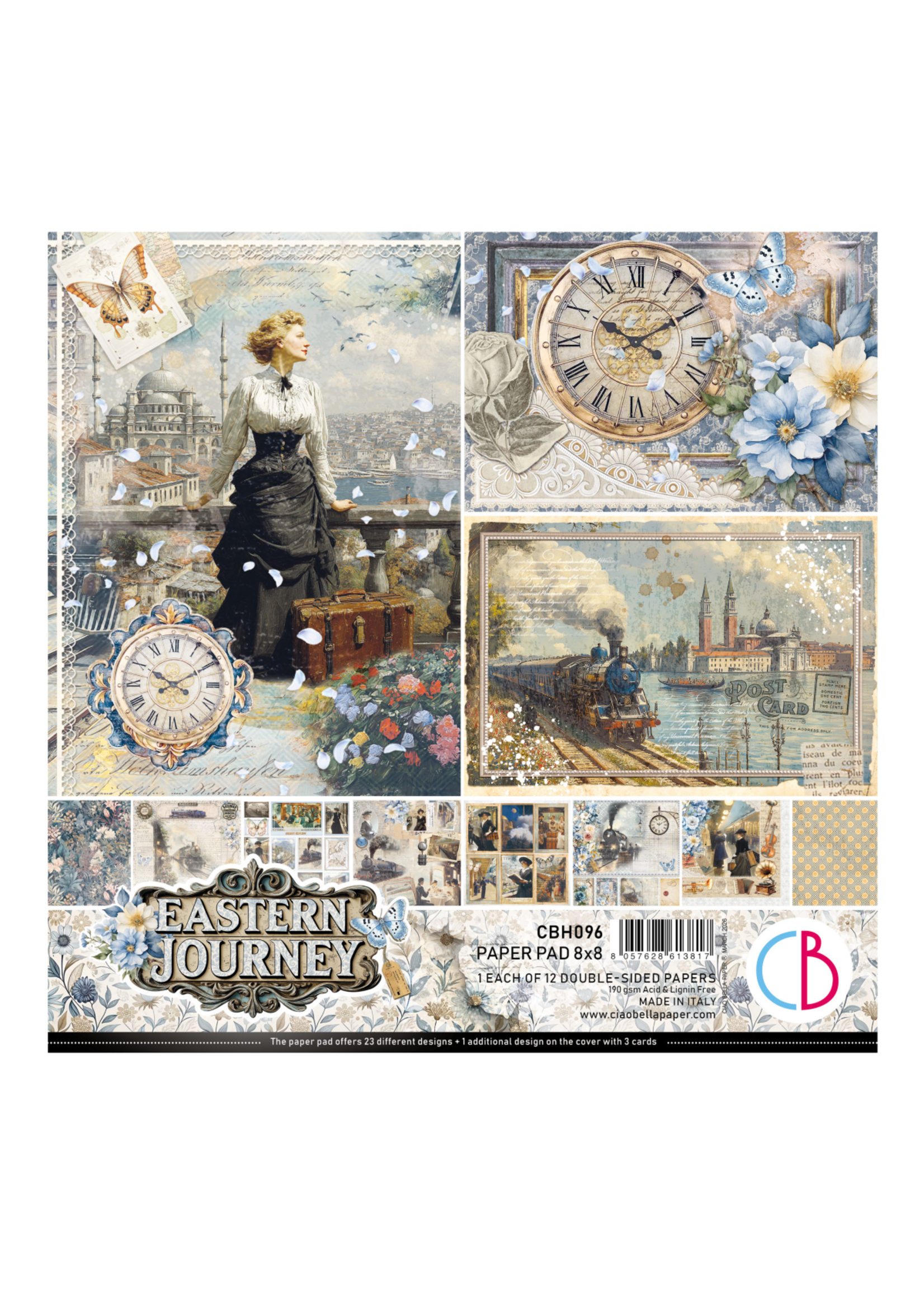 Eastern Journey Platform 8"x8" 12/Pkg