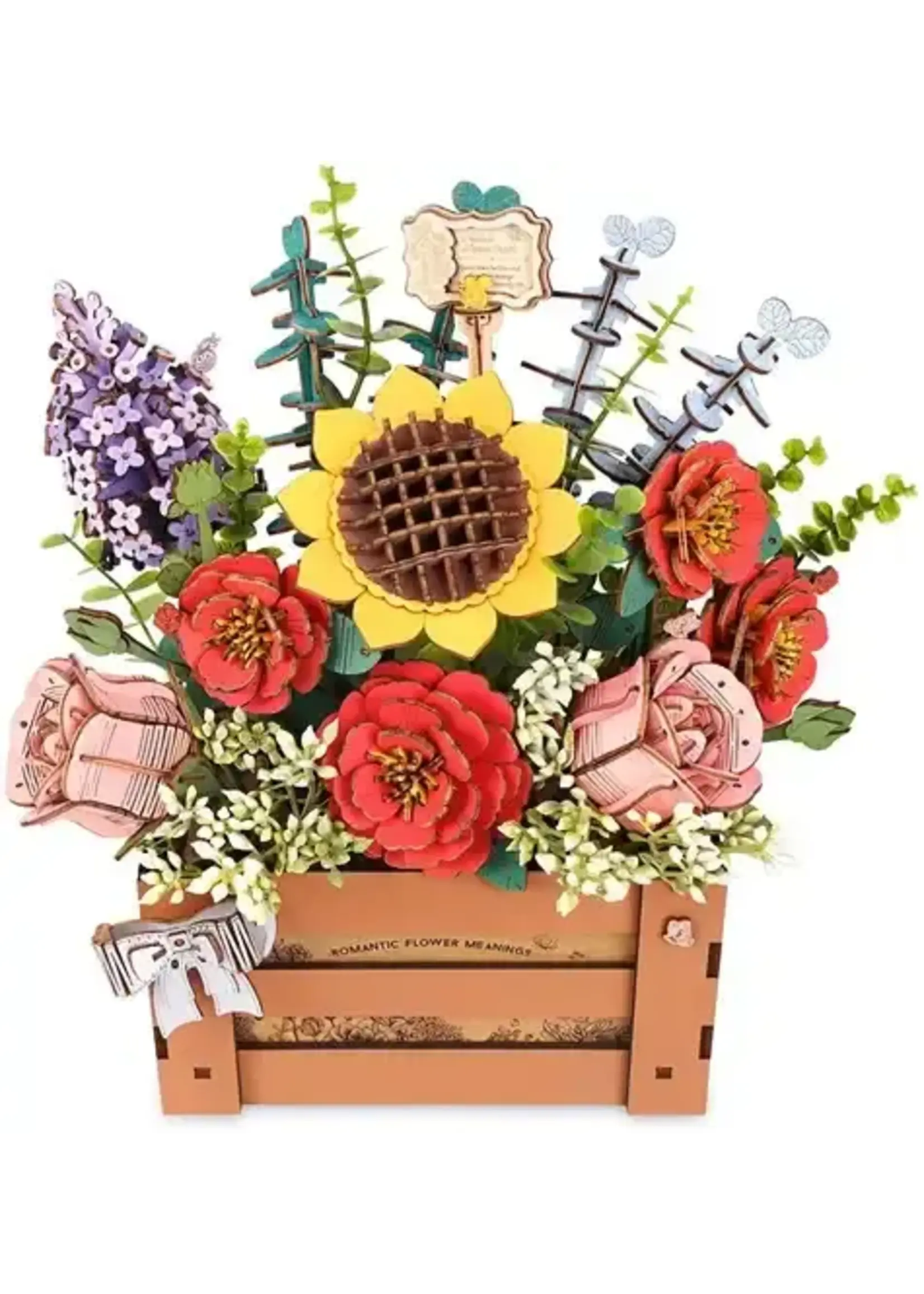 Robotime Wooden Bloom Box