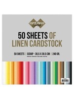 SCP001-LKK - Jumbo kartonpakket Card Deco 30,5×30,5 cm – 50 vel