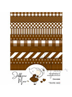 Tiny Cardstock - A5 - Chocolade