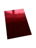 Mirror Card Glossy A4 Ruby Red 250gsm (5pcs) (PFSS106)