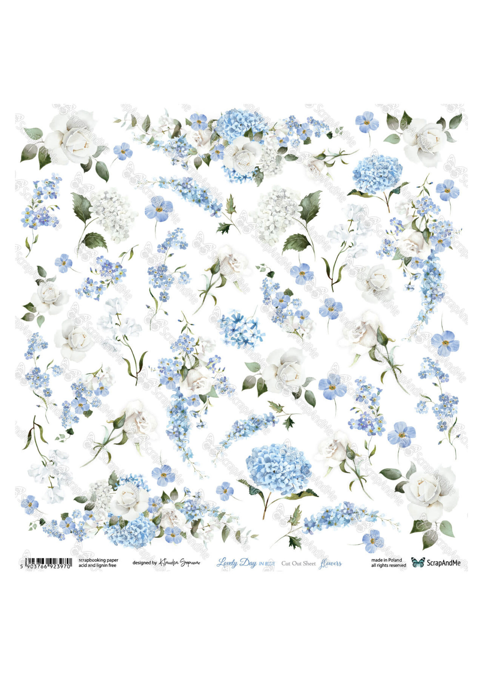 Lovely Day IN BLUE - Flowers