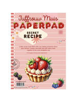Juffrouw Muis Paperpad - Secret Recipe 10 knipsel pagina's
