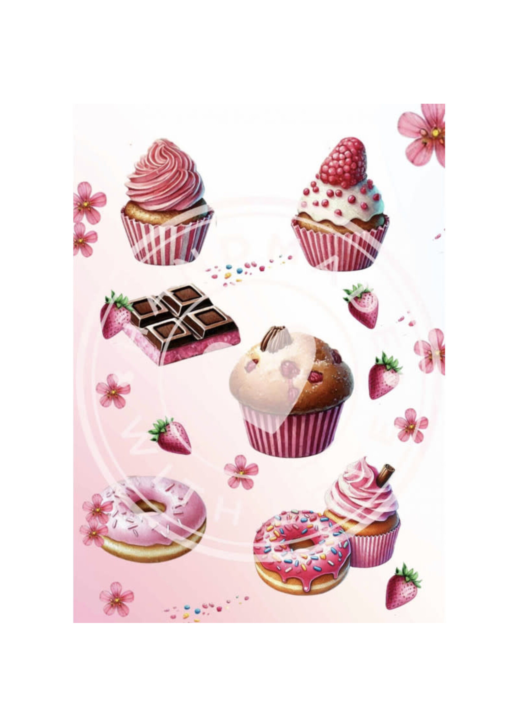 Juffrouw Muis Paperpad - Secret Recipe 10 knipsel pagina's