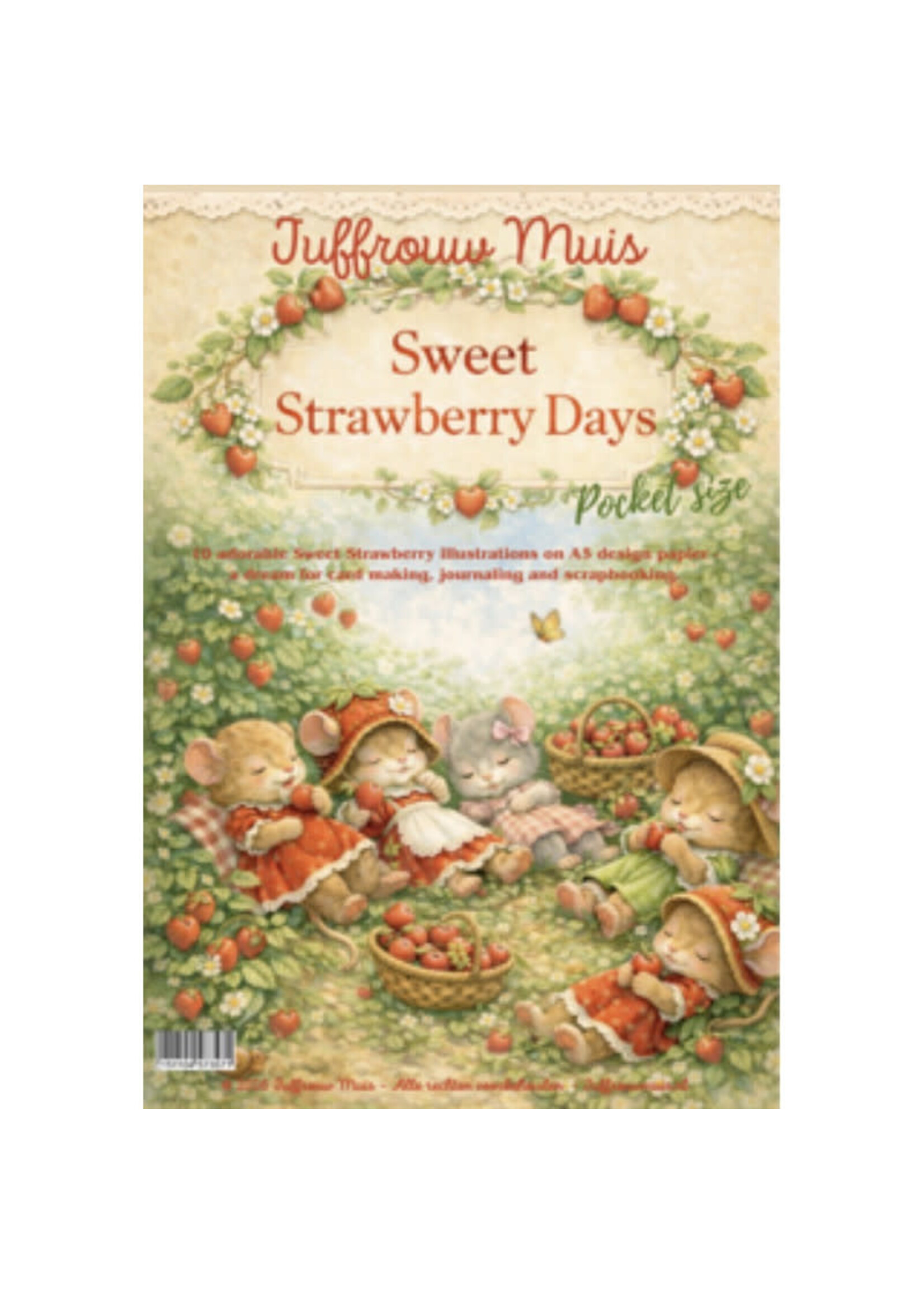 Paperpad Pocket sized - Sweet Strawberry days