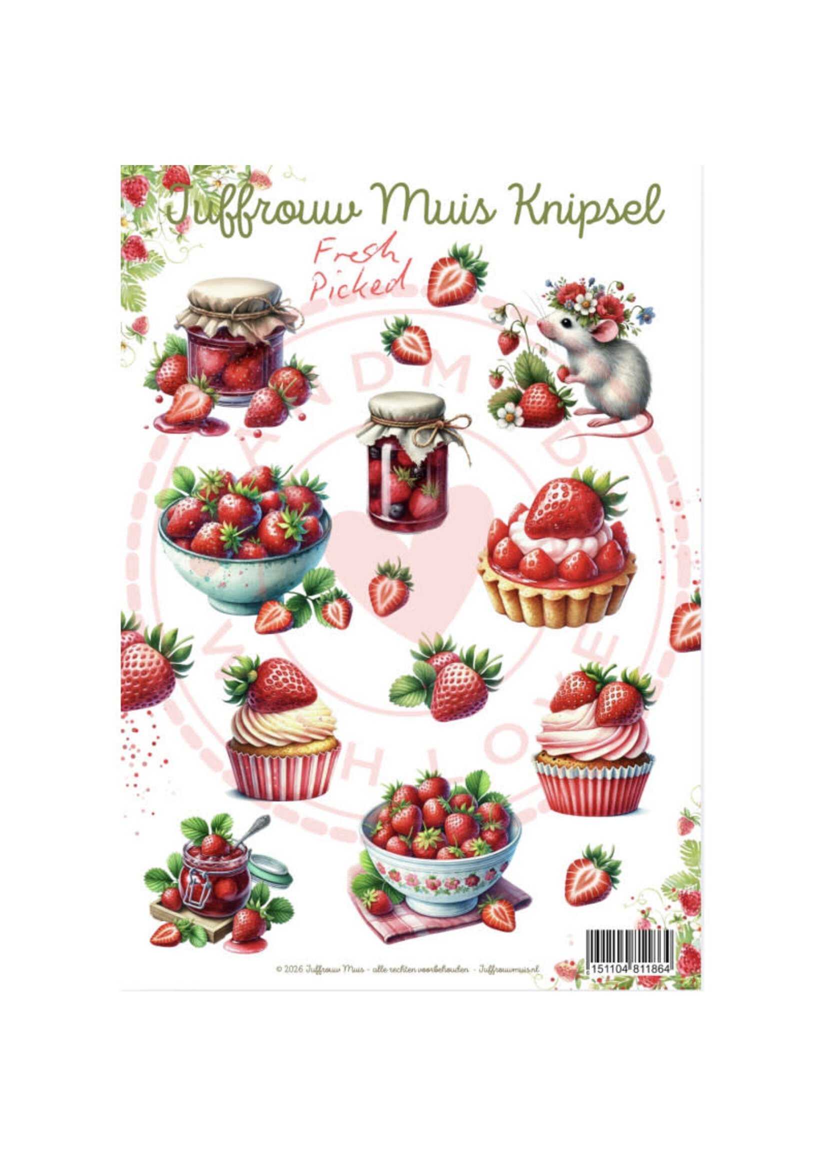 Juffrouw Muis Knipsel - Fresh Picked