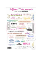 Juffrouw Muis Paper Quotes - Kleine woordjes, groot geluk