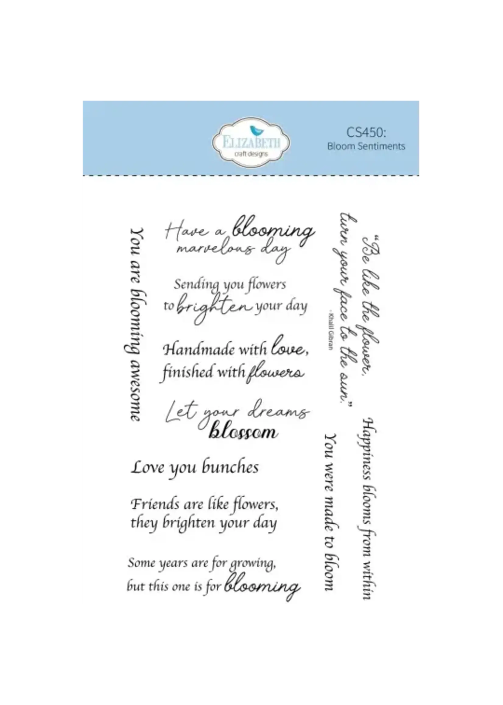 Bloemen ECD SET 2346 t/m 2351 + CS450