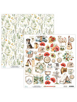 12 x 12 Elementen Papier - Summer Highlands