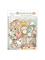 Papieren Ephemera - Familieverhalen, 40 szt.