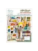 Art Journal Ephemera Pack - Art, 65 stuks