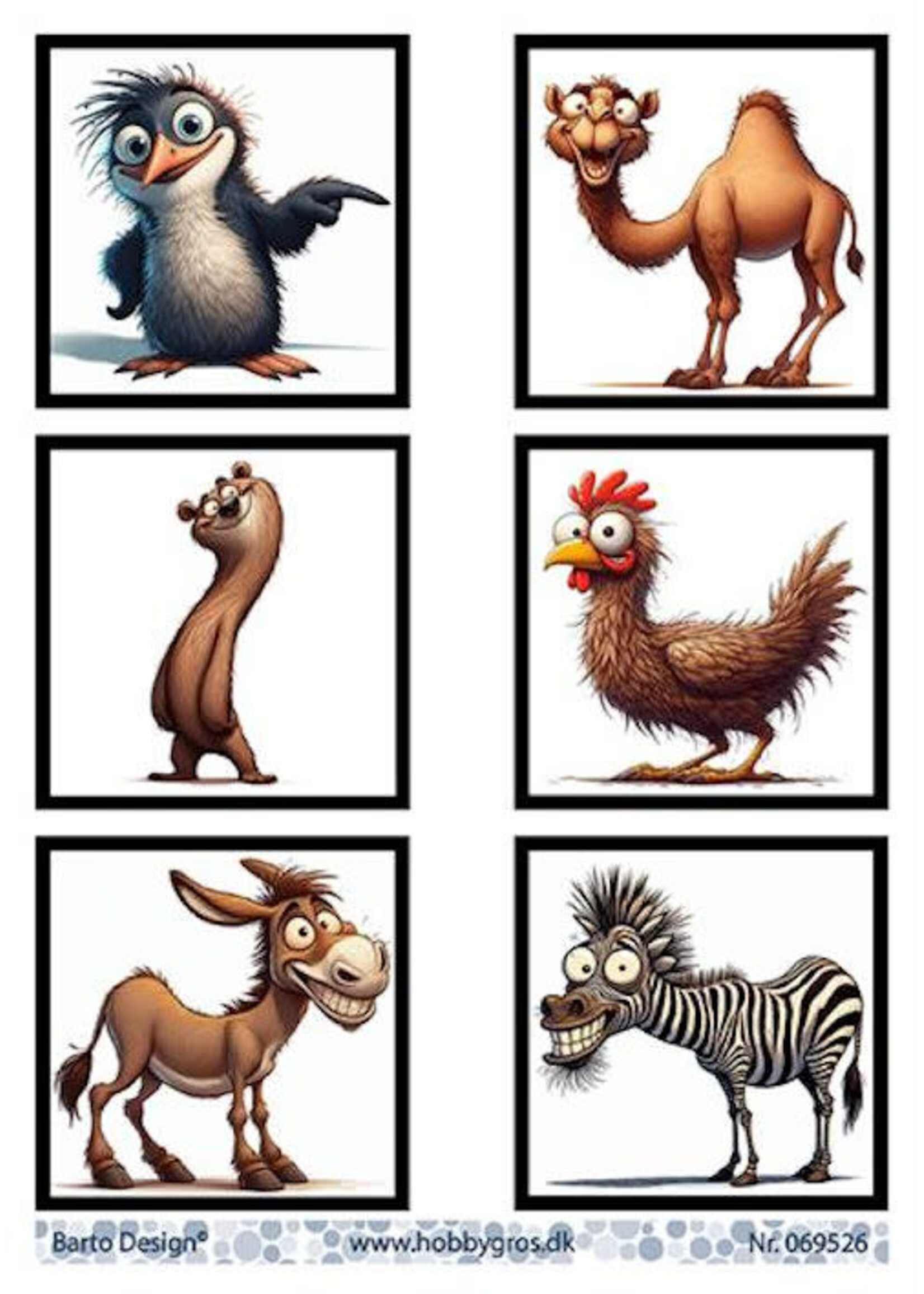 knipvel A4 Barto Design Kameel