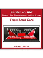 Crealies • Cardzz Triple Easel Crealies CLCZ337